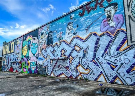 Graffiti Park Leeland Street Houston Tx